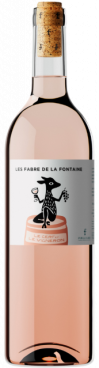LE CERF ET LE VIGNERON ROSE