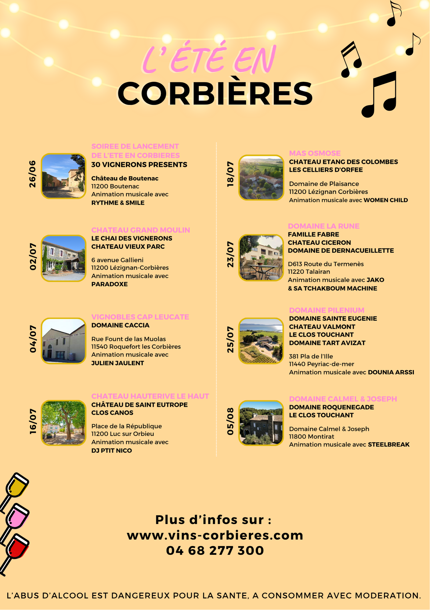 ETE EN CORBIERES AFFICHES 2026